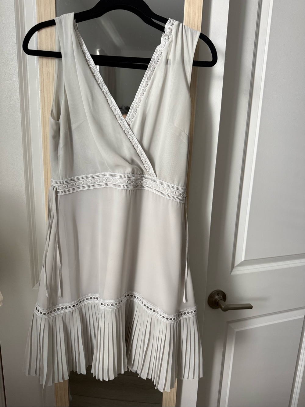 All Saints Light Grey Dress